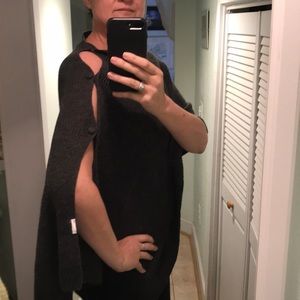 Shoulder scarf sweater wrap